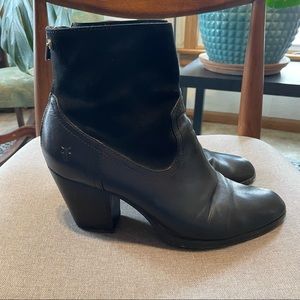 Frye Black Ankle Boots Sz 10